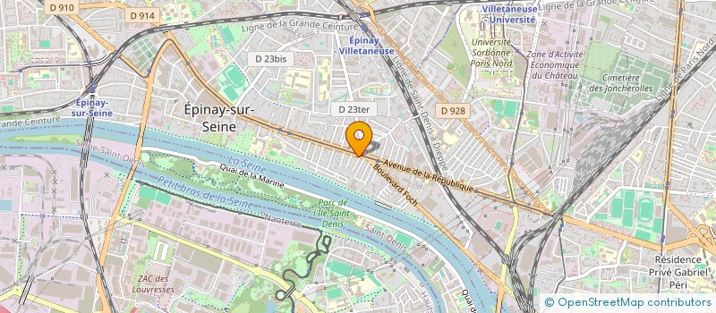 localisation de l'entreprise MADAME MALIKA ALI à EPINAY-SUR-SEINE