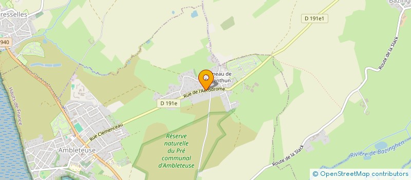 localisation de l'entreprise MADAME MALIKA ALLAOUI  AMBLETEUSE