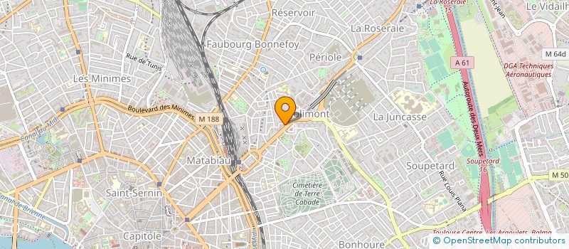 localisation de l'entreprise MADAME MALIKA AMAAOUCH à TOULOUSE