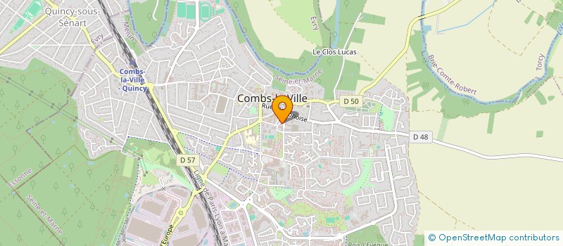 localisation de l'entreprise MADAME MALIKA AMRANI à COMBS-LA-VILLE