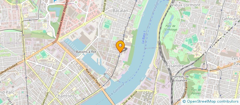 localisation de l'entreprise MADAME MALIKA ASSAB  BORDEAUX