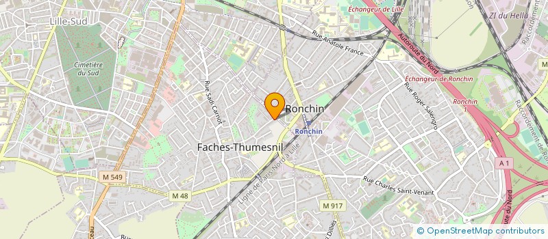 localisation de l'entreprise MADAME MALIKA AZZOUZ à LILLE