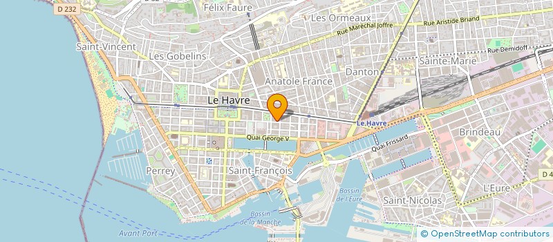 localisation de l'entreprise MADAME MALIKA BACHAT à LE HAVRE