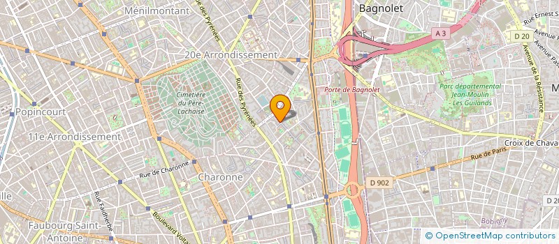 localisation de l'entreprise MADAME MALIKA BARAKET  PARIS