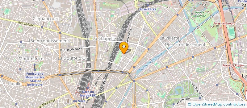 localisation de l'entreprise MADAME MALIKA BELGHOULA  PARIS