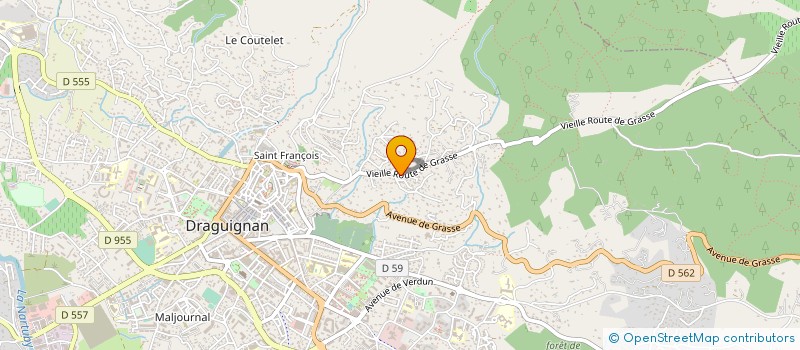 localisation de l'entreprise MADAME MALIKA BELHACHEMI  DRAGUIGNAN