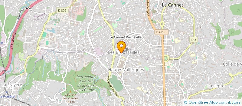 localisation de l'entreprise MADAME MALIKA BELHAOUCHET à CANNES