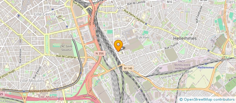 localisation de l'entreprise MADAME MALIKA BELKHOUS à LILLE