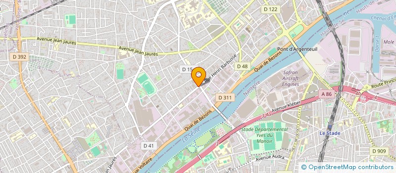localisation de l'entreprise MADAME MALIKA BEN ABDELMOUMENE à ARGENTEUIL