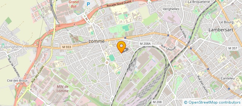 localisation de l'entreprise MADAME MALIKA BEN FETOUHA à LILLE