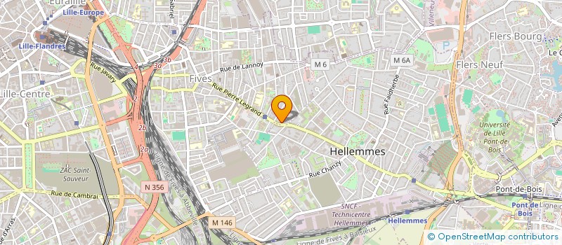 localisation de l'entreprise MADAME MALIKA BENCHEKROUN à LILLE