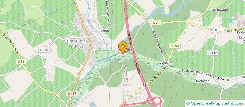 localisation de l'entreprise MADAME MALIKA BENKHELFA  VAL-DE-LIVENNE