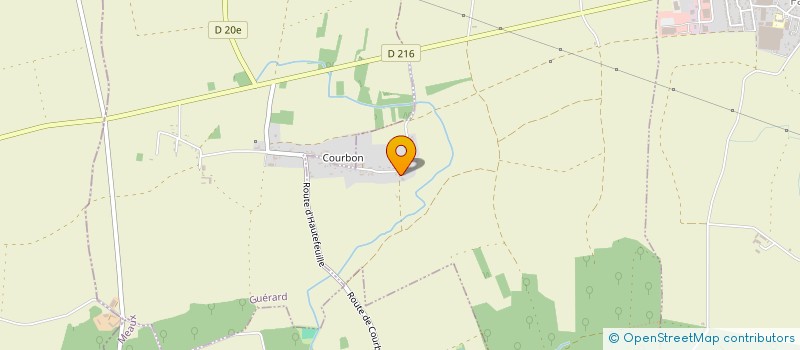 localisation de l'entreprise MADAME MALIKA BENTAHA  LA CELLE-SUR-MORIN