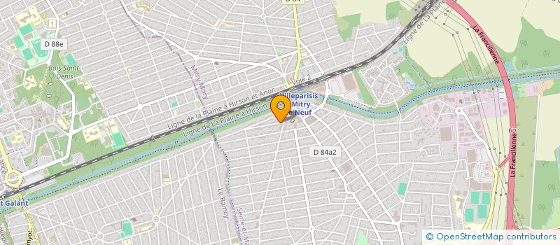 localisation de l'entreprise MADAME MALIKA BERRABAH  VILLEPARISIS