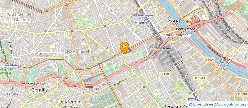 localisation de l'entreprise MADAME MALIKA BESSA  PARIS