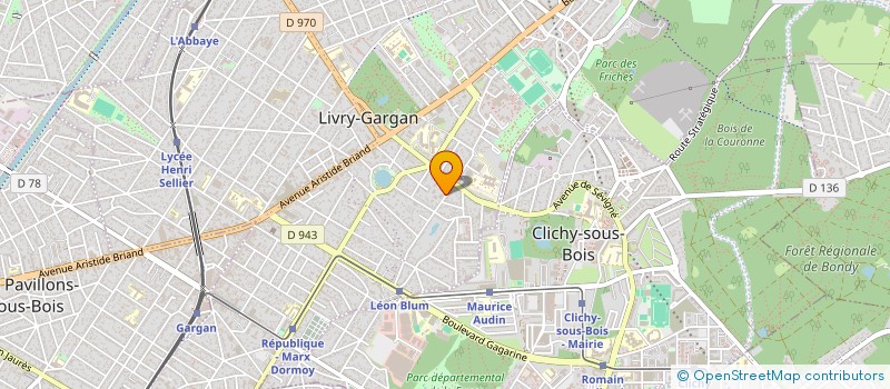localisation de l'entreprise MADAME MALIKA BESSEGHIR à LIVRY-GARGAN