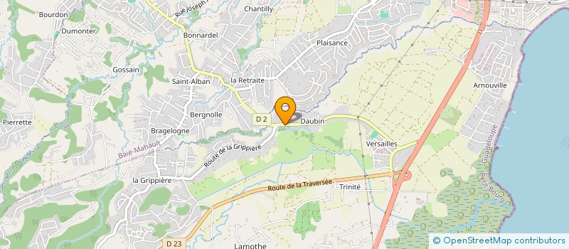 localisation de l'entreprise MADAME MALIKA BORDA  PETIT-BOURG