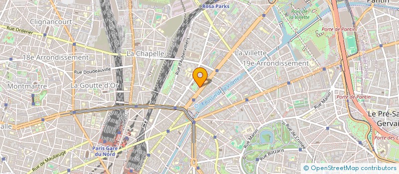 localisation de l'entreprise MADAME MALIKA BOUFAROUA  PARIS