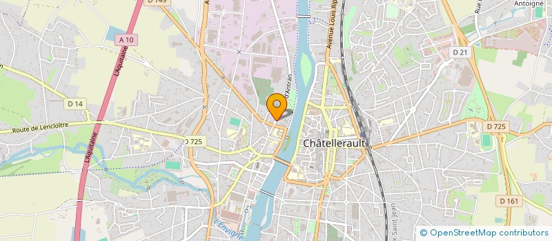 localisation de l'entreprise MADAME MALIKA BOUHASSOUN à CHATELLERAULT