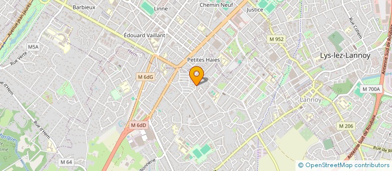 localisation de l'entreprise MADAME MALIKA BOULAHAI  HEM