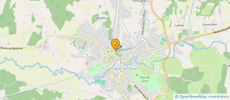 localisation de l'entreprise MADAME MALIKA BOUREKH à SALIES-DE-BEARN