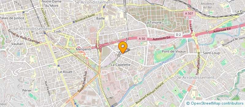 localisation de l'entreprise MADAME MALIKA BOUTLIBA à MARSEILLE