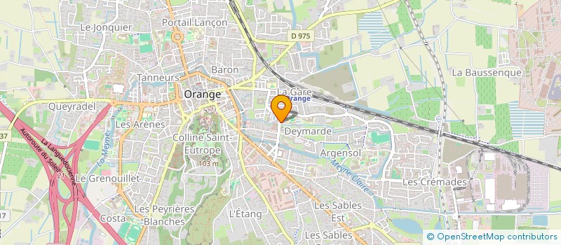 localisation de l'entreprise MADAME MALIKA BOUYADGHAGHAN à ORANGE