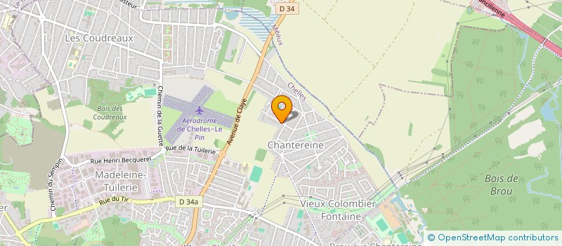 localisation de l'entreprise MADAME MALIKA BUSIN  CHELLES