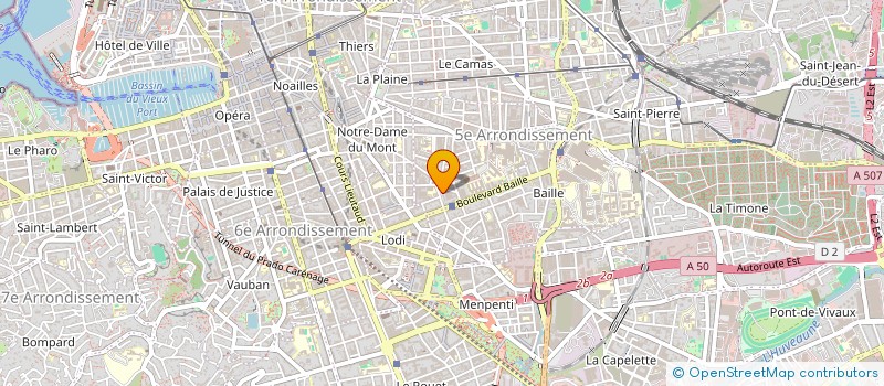 localisation de l'entreprise MADAME MALIKA CHEKHCHOUKH à MARSEILLE