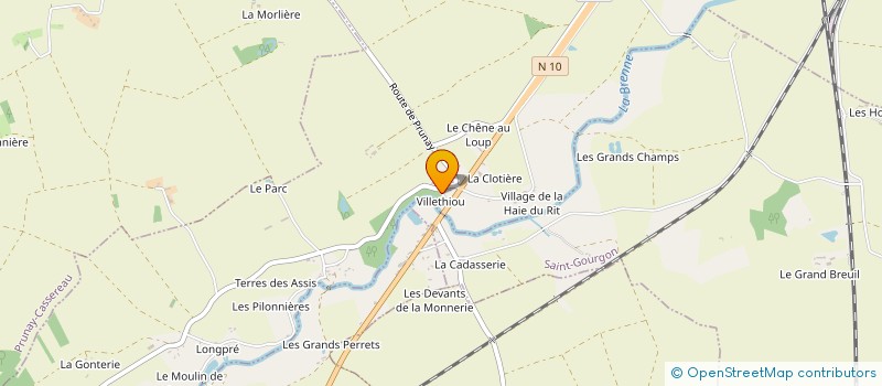 localisation de l'entreprise MADAME MALIKA CHEVAUCHERIE  SAINT-AMAND-LONGPRE