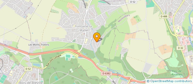 localisation de l'entreprise MADAME MALIKA CHIKH  FONTAINE-LA-MALLET