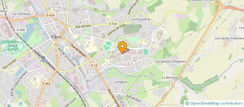 localisation de l'entreprise MADAME MALIKA DAR-ALIA à FLERS