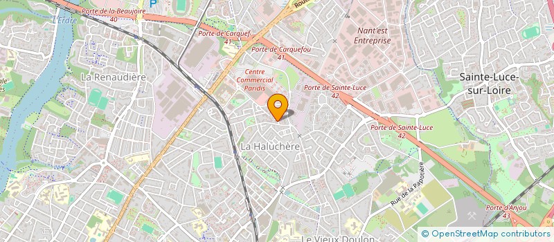 localisation de l'entreprise MADAME MALIKA DARIF à NANTES
