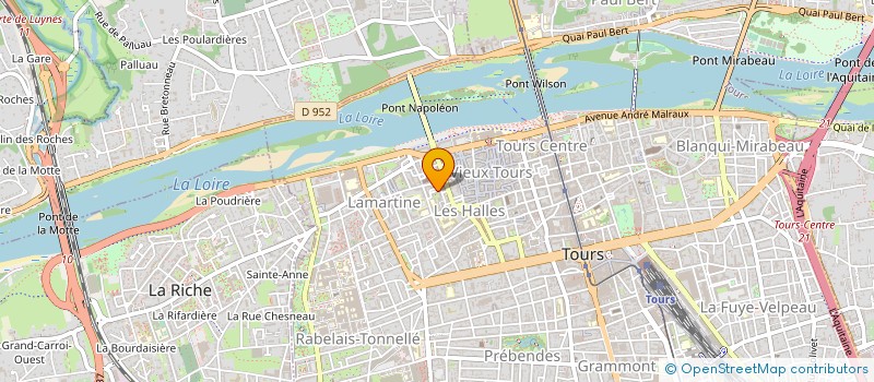 localisation de l'entreprise MADAME MALIKA EL-OGRI  TOURS