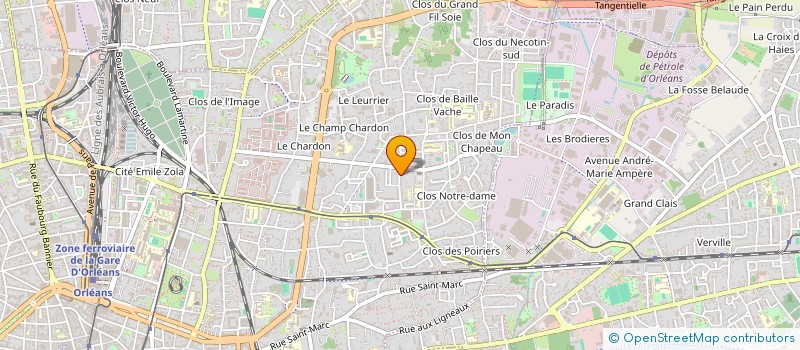 localisation de l'entreprise MADAME MALIKA EL OUAZIZI à ORLEANS