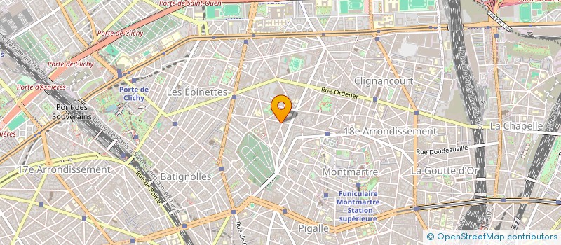 localisation de l'entreprise MADAME MALIKA ESSAOUI à PARIS