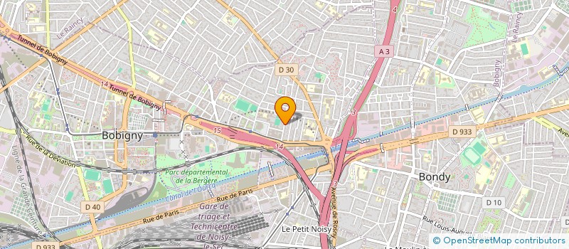 localisation de l'entreprise MADAME MALIKA EVTEMIROVA  GAGNY