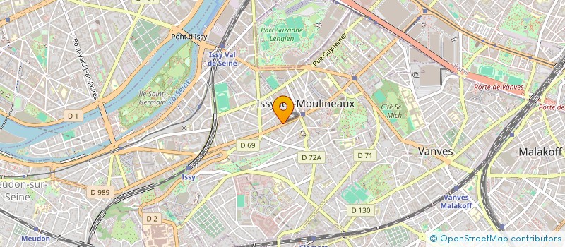 localisation de l'entreprise MADAME MALIKA FATEH à ISSY-LES-MOULINEAUX