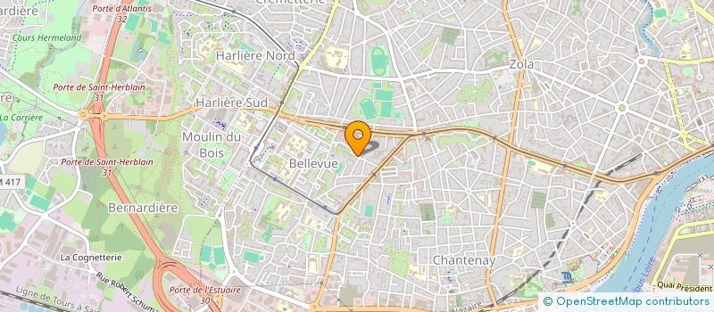localisation de l'entreprise MADAME MALIKA FEDALA à NANTES