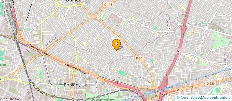 localisation de l'entreprise MADAME MALIKA FERHANI  DRANCY