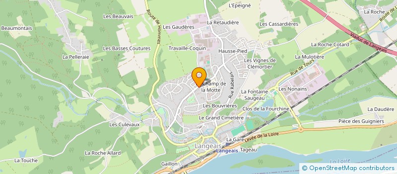 localisation de l'entreprise MADAME MALIKA GALARD  LA VILLE-AUX-DAMES