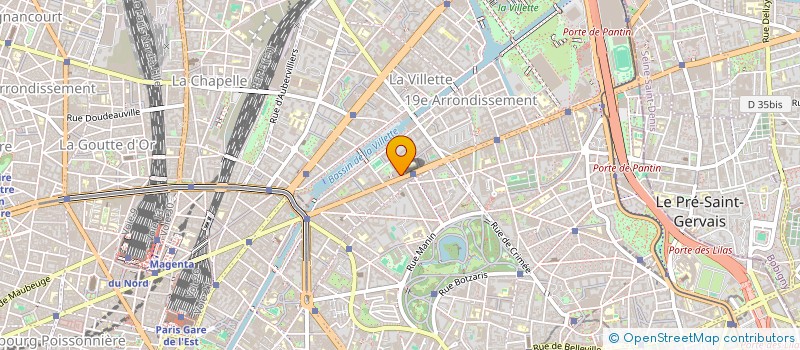 localisation de l'entreprise MADAME MALIKA GHEMMAZ  PARIS