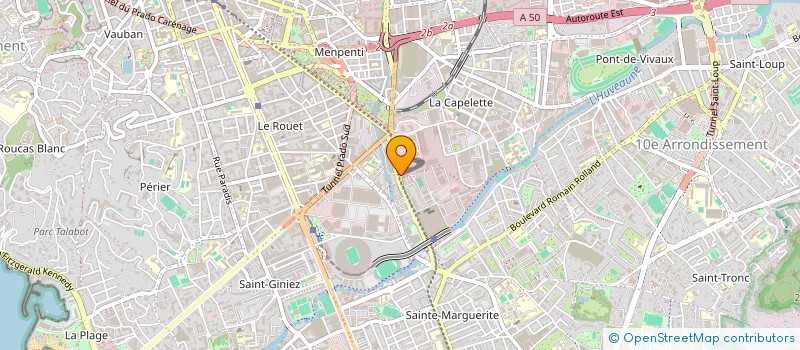 localisation de l'entreprise MADAME MALIKA GUENNOUN à MARSEILLE