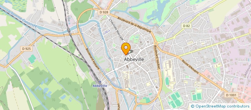 localisation de l'entreprise MADAME MALIKA GUERNOU à ABBEVILLE