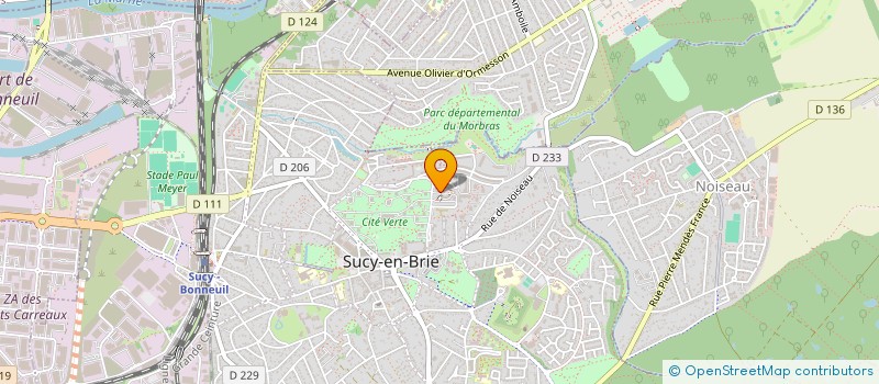 localisation de l'entreprise MADAME MALIKA HABIB DAHOU  SUCY-EN-BRIE