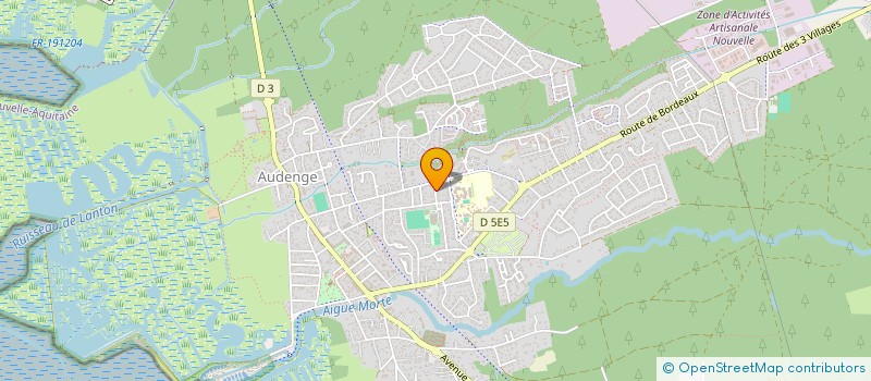 localisation de l'entreprise MADAME MALIKA HADDAD  AUDENGE