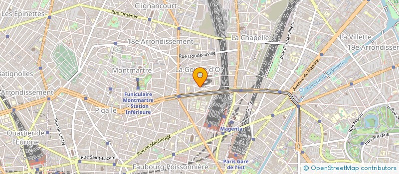 localisation de l'entreprise MADAME MALIKA HADHAZI  PARIS