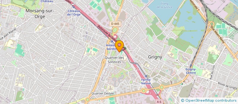 localisation de l'entreprise MADAME MALIKA JIYARI  GRIGNY