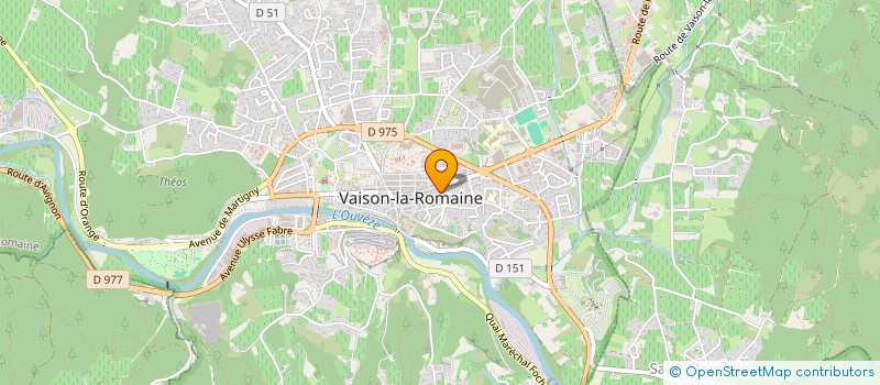 localisation de l'entreprise MADAME MALIKA KABDANI  VAISON-LA-ROMAINE