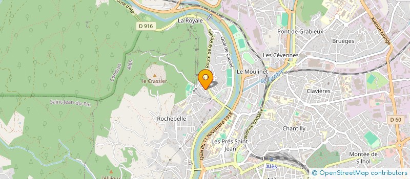 localisation de l'entreprise MADAME MALIKA KHENOUN  ALES